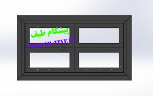 قاب تابلو روان